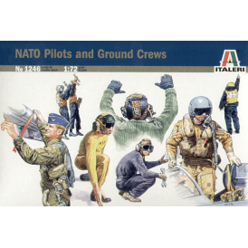 Nato Pilots and Ground Crew (1:72)