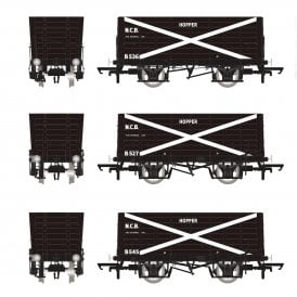 NER 20T P7 Hopper NCB Black w/ White Cross (Triple Pack)