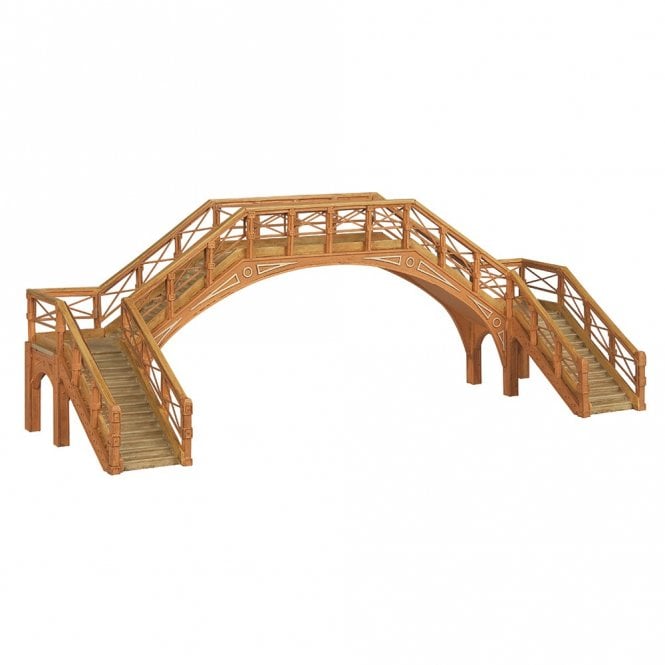 Scenecraft NER Footbridge Brown (OO)