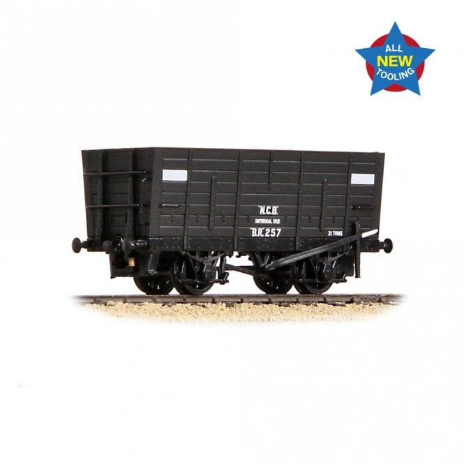 Graham Farish NER P7 Coal Hopper NCB Black 'B.R.257' (N)