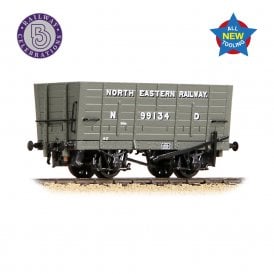 NER P7 Coal Hopper North Eastern Railway Grey (ND) '99134' (N)