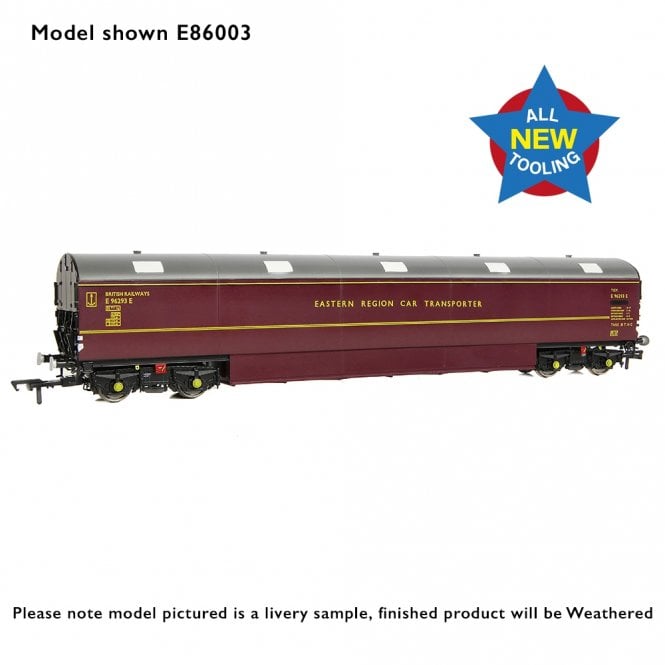 EFE Rail Newton Chambers Car Carrier BR Maroon [W] no.E96297E