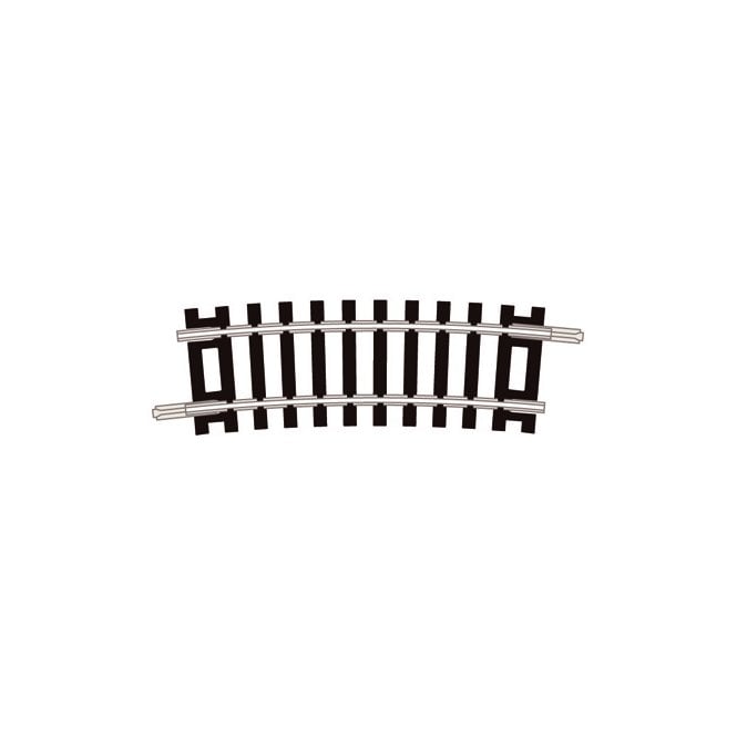 Peco No.1 Radius Half Curve - 228mm Radius
