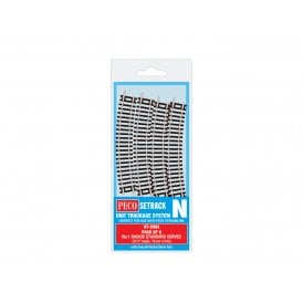 No.1 Radius Standard Curve - 228mm Radius (Pack of 8)