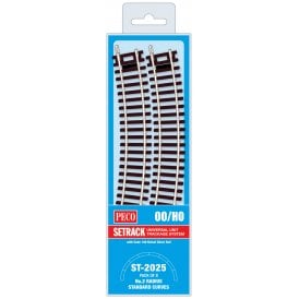 No.2 Radius Standard Curve - 438mm Radius (Pack of 8)