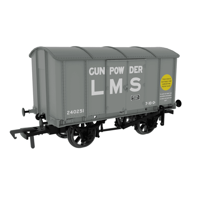 Rapido UK Not Quite Mink’ LMS Grey Gunpowder/Acid No.240251