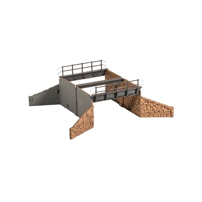 Wills Occupational Bridge & Stone Abutments - Double Track