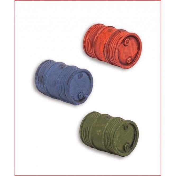 Peco Oil Drums On Side (3) (O)