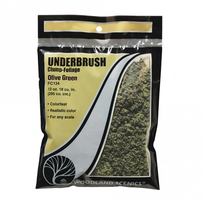 Woodland Scenics Olive Green Underbrush (Bag)