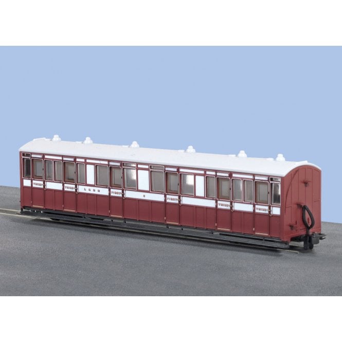 Peco OO-9 L&B Composite Coach, L&B Livery No.5