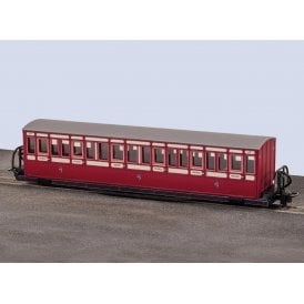 OO-9 Short 'Bowsider' Coach Red & Cream No.17