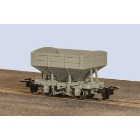 OO-9 Snailbeach District Railways 4-Wheel Hopper Wagon Grey