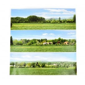 Gaugemaster Open Field Small Photo Backscene (1372x152mm)
