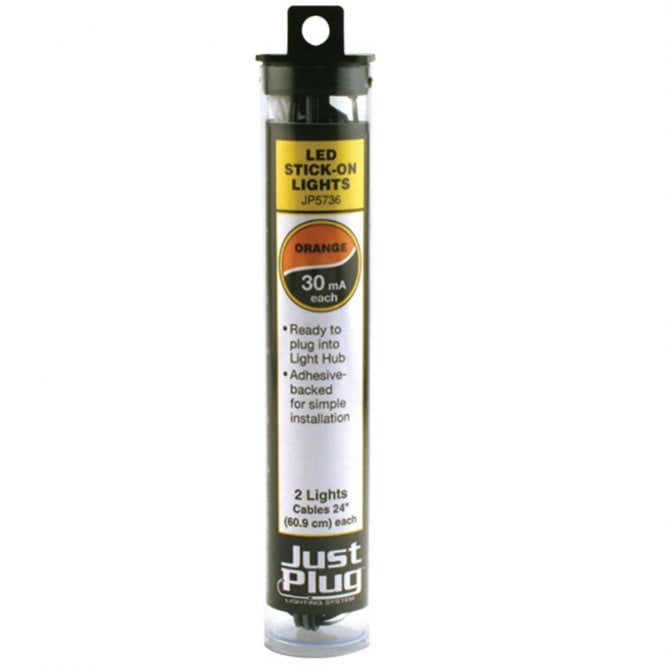 Woodland Scenics Orange Stick-on LED Lights