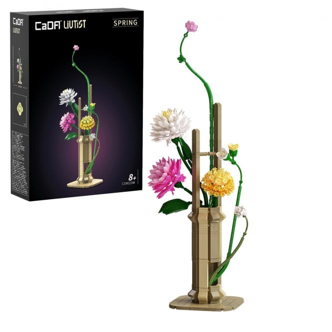 CADA Oriental Flower Art: Spring - 613 pcs