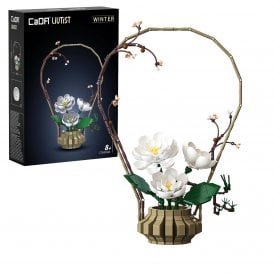 Oriental Flower Art: Winter - 990 pcs