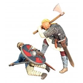 'Overwhelmed!' Viking Striking Downed Saxon (1:30)