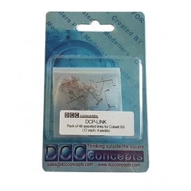 Pack of 48 Assorted Links for Cobalt-SS (12 each, 4 types)