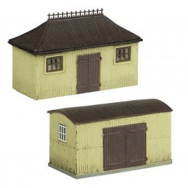 Pagoda Shed and Store Chocolate and Cream (N)