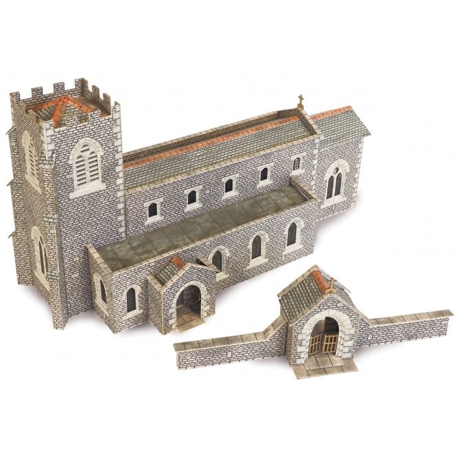Metcalfe N Parish Church - N Scale