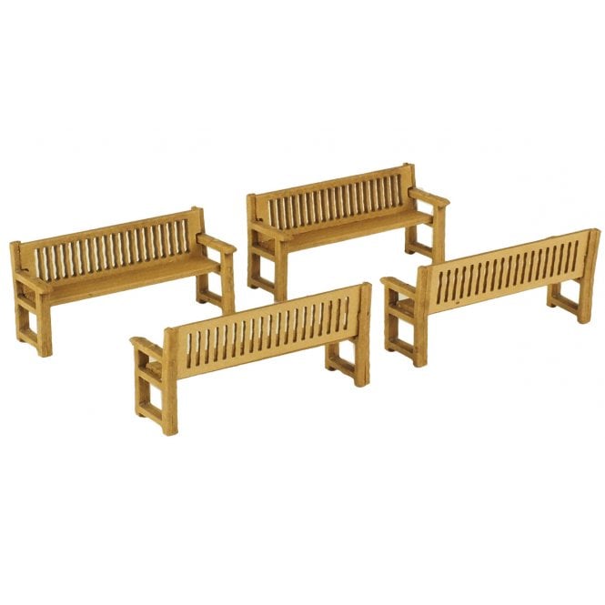Metcalfe OO Park Benches - OO Scale