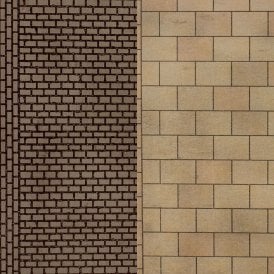 Paving & Cobble Sheets - N Scale
