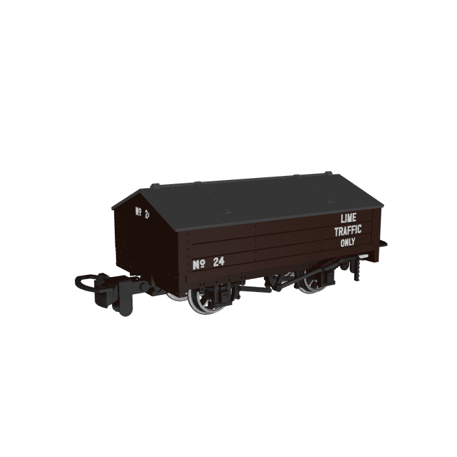 Rapido UK Peaked Roof Van Brown ‘Lime’ No.24 (OO-9)
