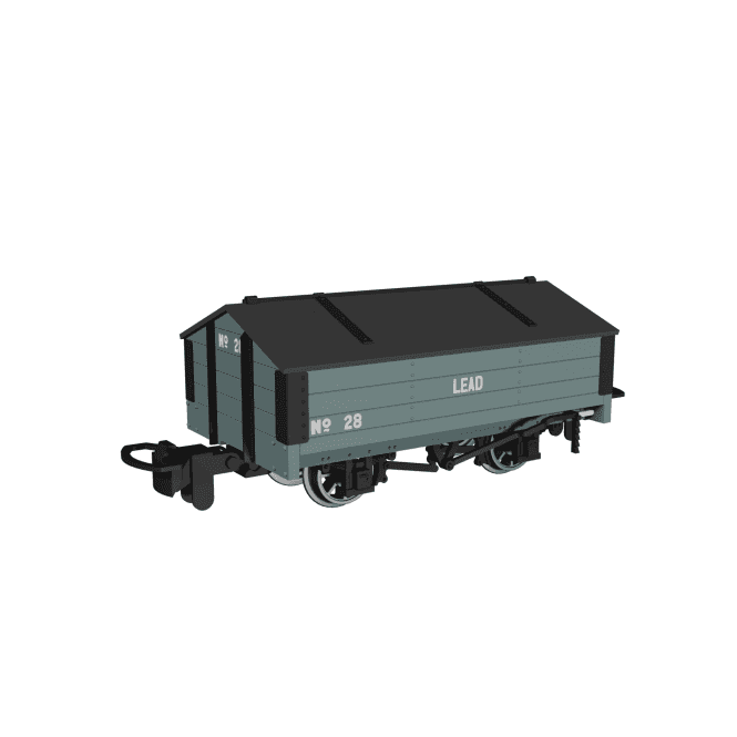 Rapido UK Peaked Roof Van Grey ‘Lead’ No.28 (OO-9)