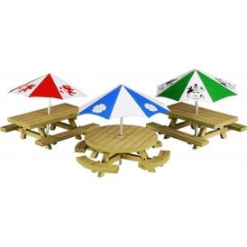 Picnic Tables - OO Scale