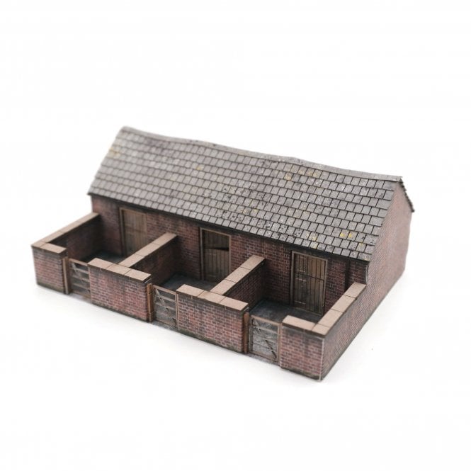 Scale Model Scenery Pigsty – Laser-cut kit (OO)