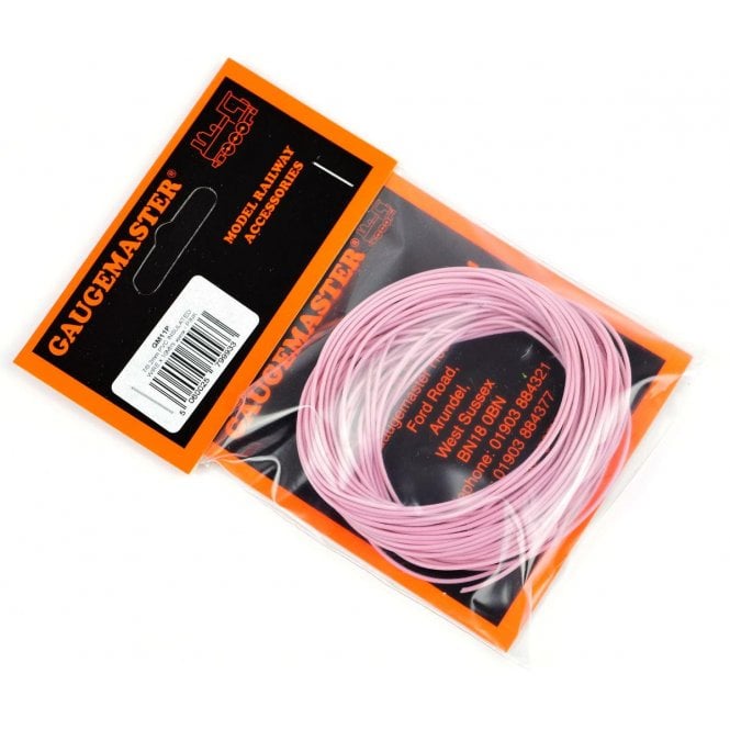 Gaugemaster Pink Wire (7 x 0.2mm) 10m