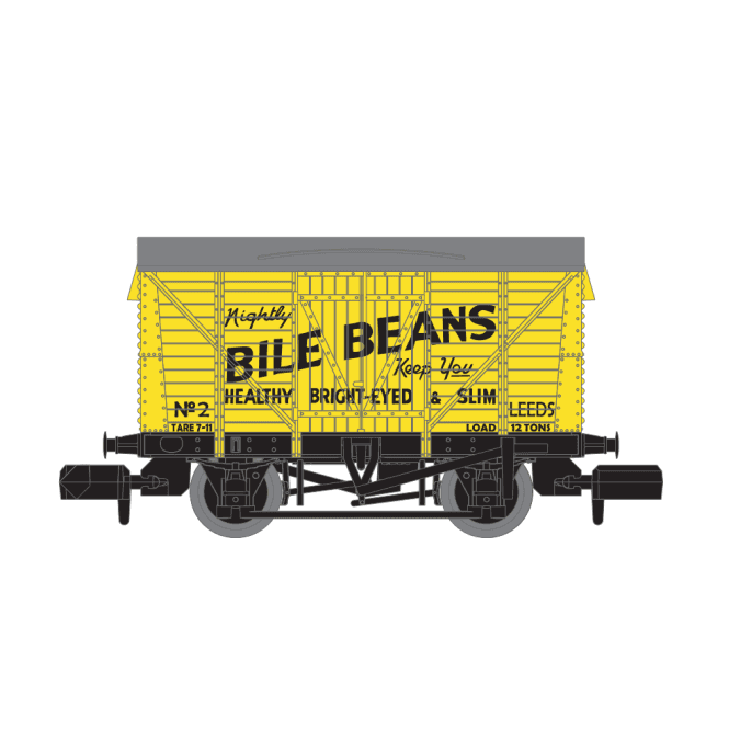 Peco Planksided Vanfit Bile Beans Leeds No.2 (N) (MBMS Excl)