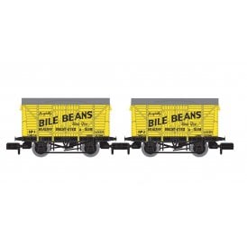 Peco Planksided Vanfit Bile Beans Twin Pack (N) (MBMS Excl)