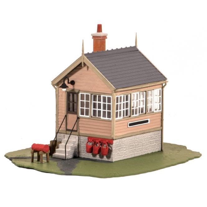 Ratio Platform/Ground level Signal Box