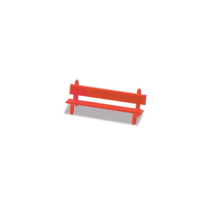 Peco Platform Seats - red