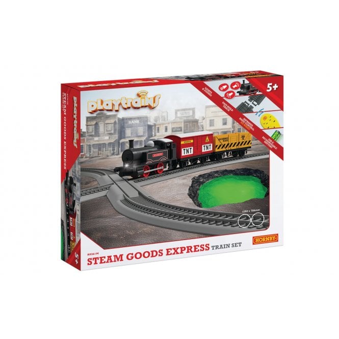 Hornby Playtrains: Steam Goods Express Train Set