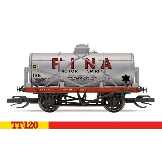 Hornby PO 12T Tank Wagon '136' Fina (TT)