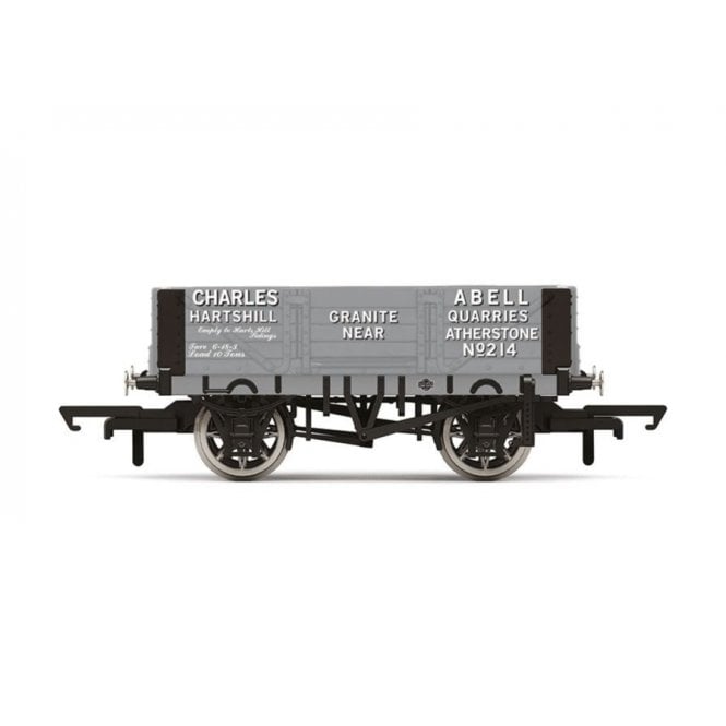 Hornby PO, 4 Plank Wagon, Charles Abell No214