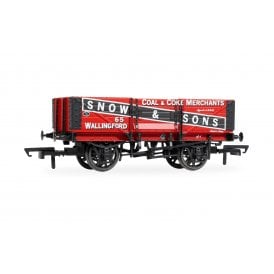 PO 5 Plank Wagon Snow & Sons Coal & Coke Wallingford No.65