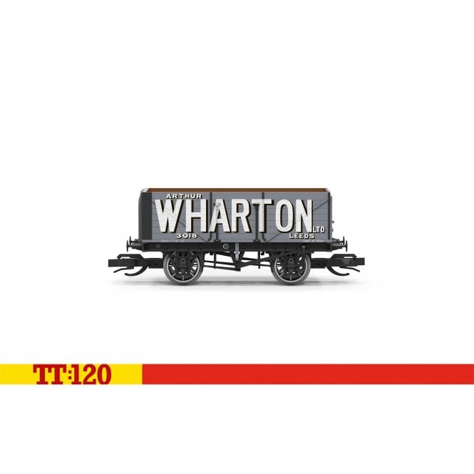 Hornby PO 7 Plank Wagon Arthur Wharton Ltd Leeds 3018 (TT)