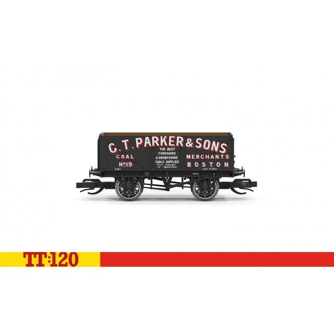 Hornby PO 7 Plank Wagon G.T. Parker & Sons Boston (TT)