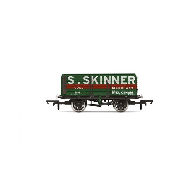 Hornby PO 7 Plank Wagon S.Skinner Coal Melksham No.1