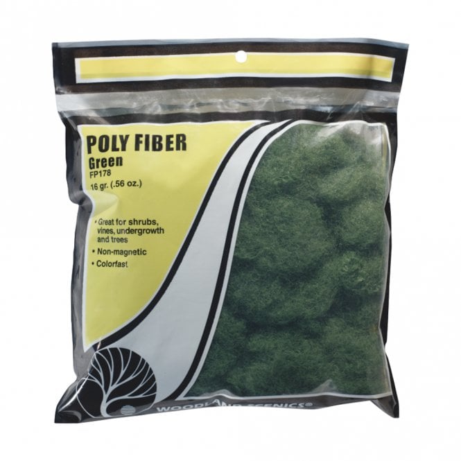 Woodland Scenics Poly Fiber - Green