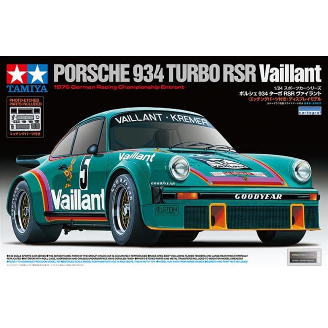 Tamiya Porsche 934 Turbo RSR - Vaillant (1:24)