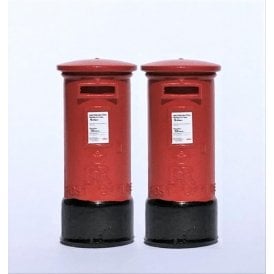 Postboxes 2x Pack (Prebuilt) O Scale