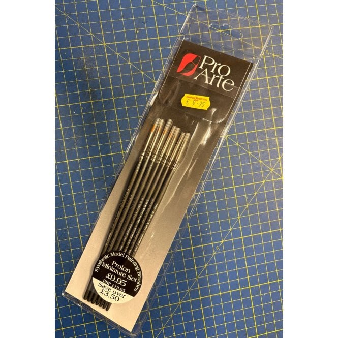 ProArte Prolon Miniature Set (7 Brushes)