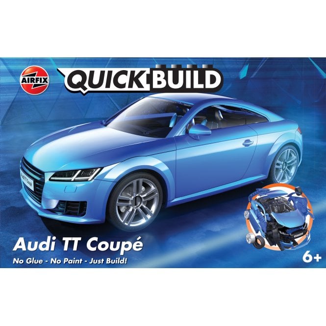 Airfix QuickBuild QUICKBUILD Audi TT Coupe - Blue