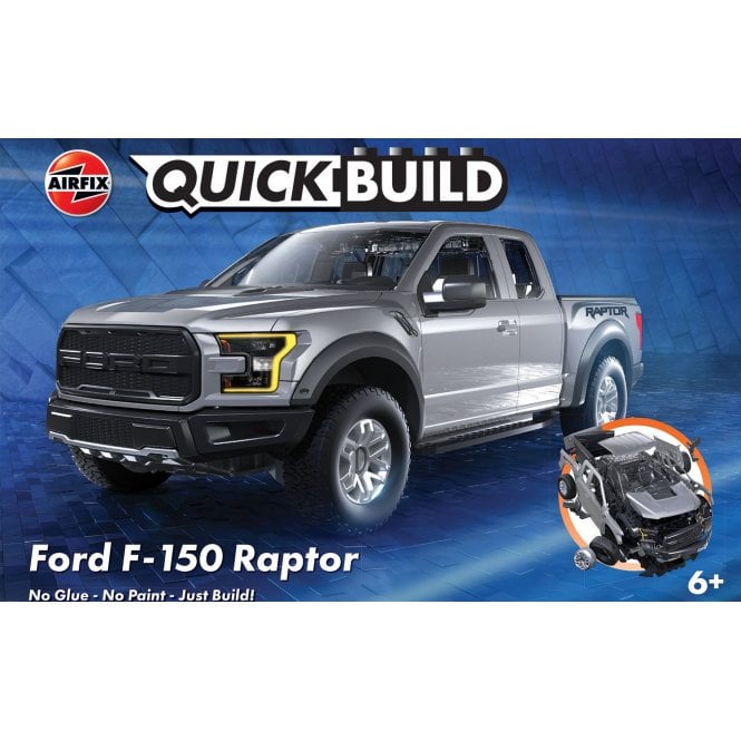 Airfix QuickBuild QUICKBUILD Ford F-150 Raptor - Grey