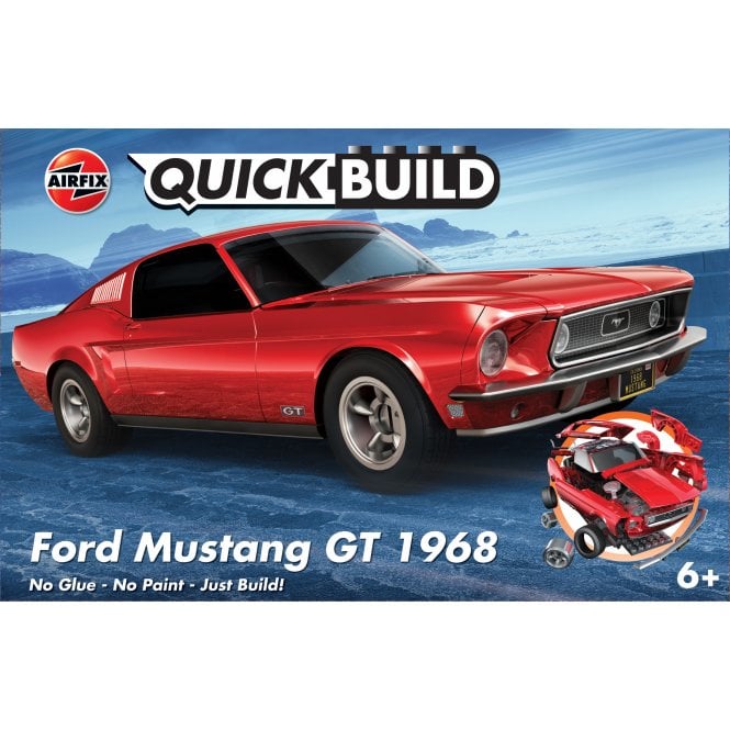 Airfix QuickBuild QUICKBUILD Ford Mustang GT 1968