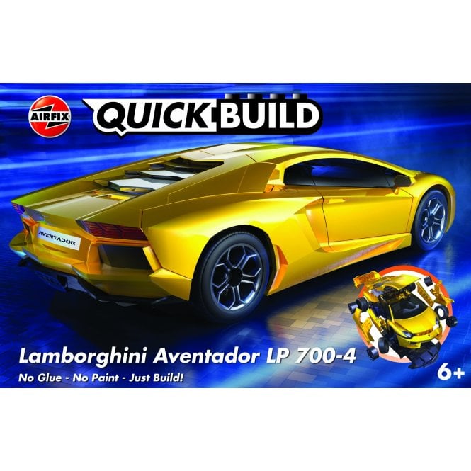Airfix QuickBuild QUICKBUILD Lamborghini Aventador LP 700-4 Yellow